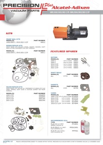 Spring, Alcatel - Adixen, Precision Scientific, Varian - Agilent Pascal, Chemical Series, DD Series, Part# 65617