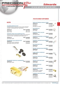 Edwards Exhaust Valve Check Part# 44003000