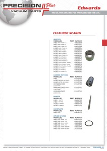 Sleeve, Edwards, Dry pump, iH160, Part# 40809062