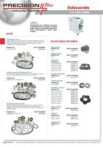 Woodruff Key, Edwards, Dry Pump, iH80, iH600, iH1000, iL70, iL600, iH160, iH1800, iH2400, Part# 24301040